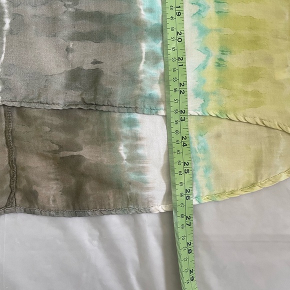 Barbara Lesser silk tunic Ladies L - Picture 8 of 8